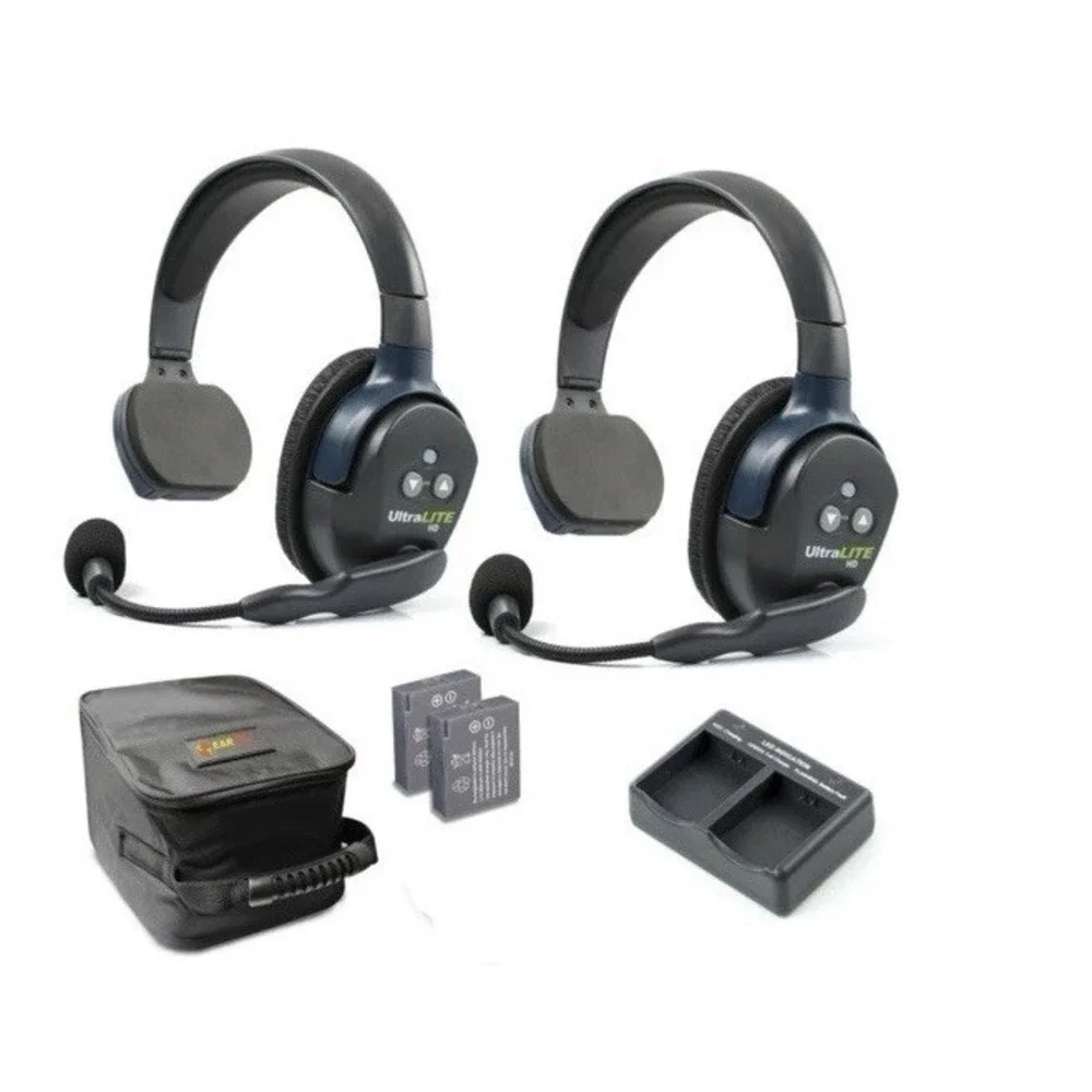 Eartec UL2S UltraLITE 2‎ person system wireless headset communication system